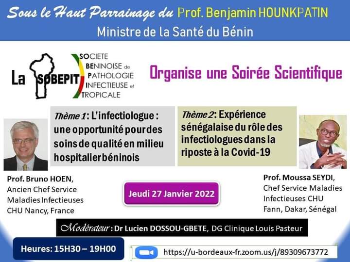 Conférence inaugurale des activités de la SOBEPIT_27 janvier 2022