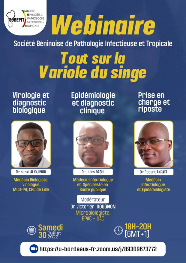 Webinaire sur la Variole du Singe du 25 juillet 2022
